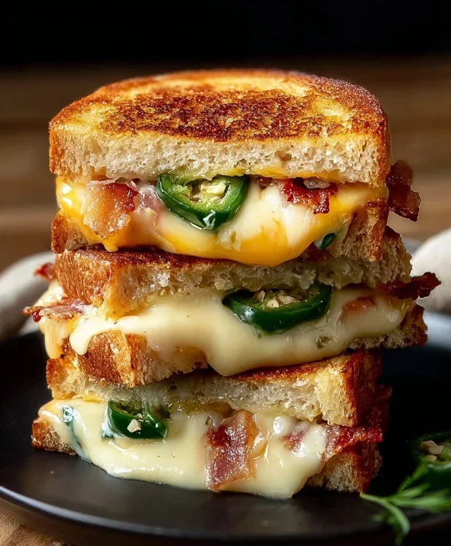 Jalapeño Popper Grilled Cheese