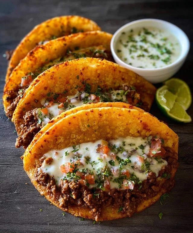 Crispy Ground Beef Tacos