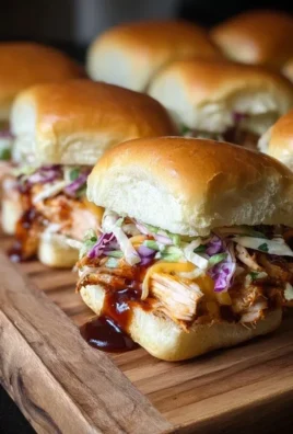 BBQ Chicken Sliders