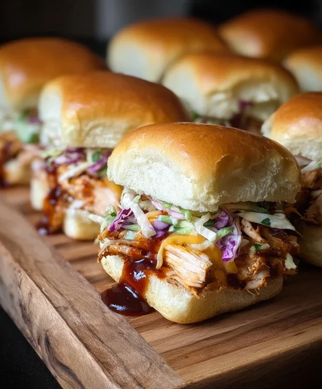 BBQ Chicken Sliders