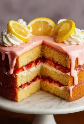 Strawberry Lemonade Cake