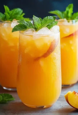 Refreshing Peach Lemonade