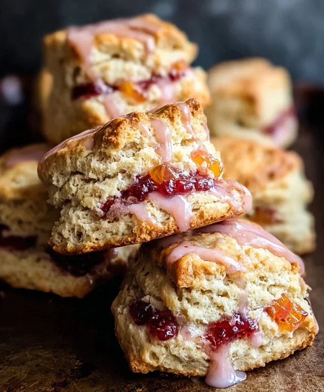 Blood Orange Scones