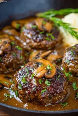 Easy Homemade Salisbury Steak