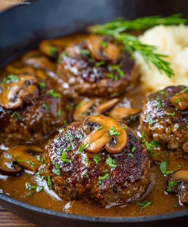 Easy Homemade Salisbury Steak