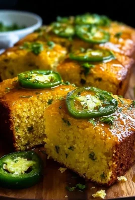 Jalapeño Cornbread with Lime Honey Glaze