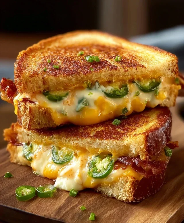 Jalapeño Popper Grilled Cheese