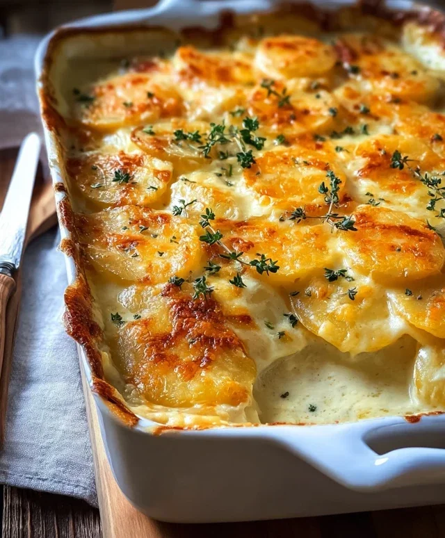 Cheesy Scalloped Potatoes