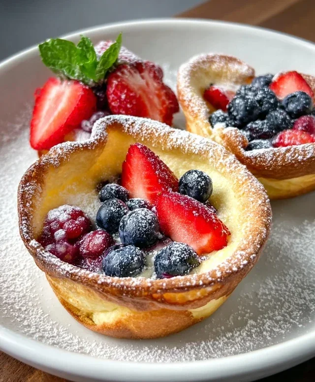 Mini Berry Dutch Babies