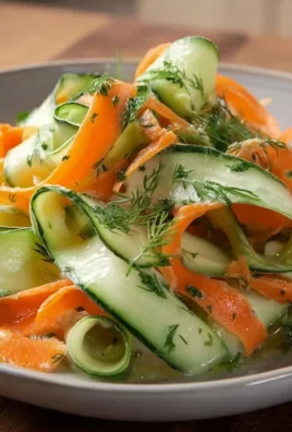 Carrot and Cucumber Ribbon Salad