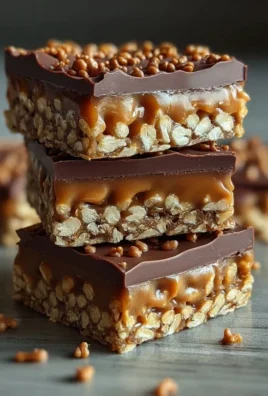 Caramel Fudge Crunch Bars