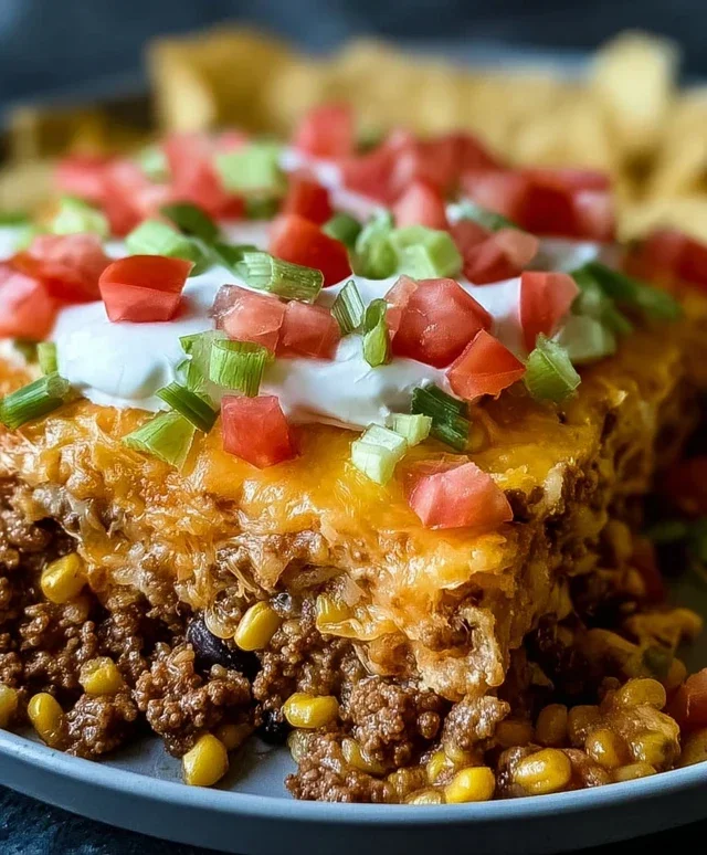 Walking Taco Casserole