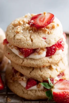 Strawberry Shortcake Cookies