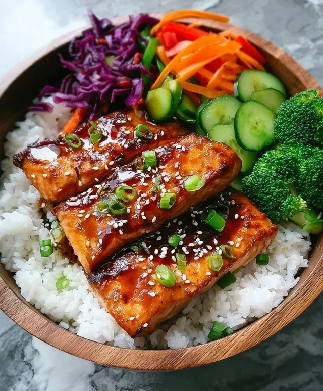 Meal Prep Teriyaki Salmon Rice Bowls