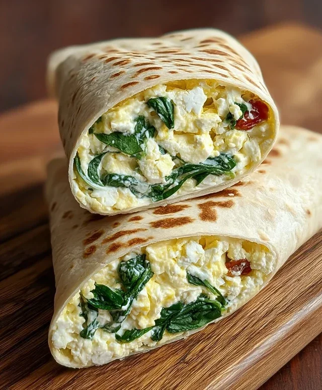 Copycat Starbucks Spinach, Egg White and Feta Wrap