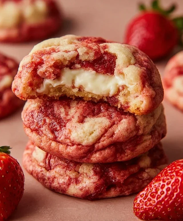 Strawberry Cheesecake Cookie