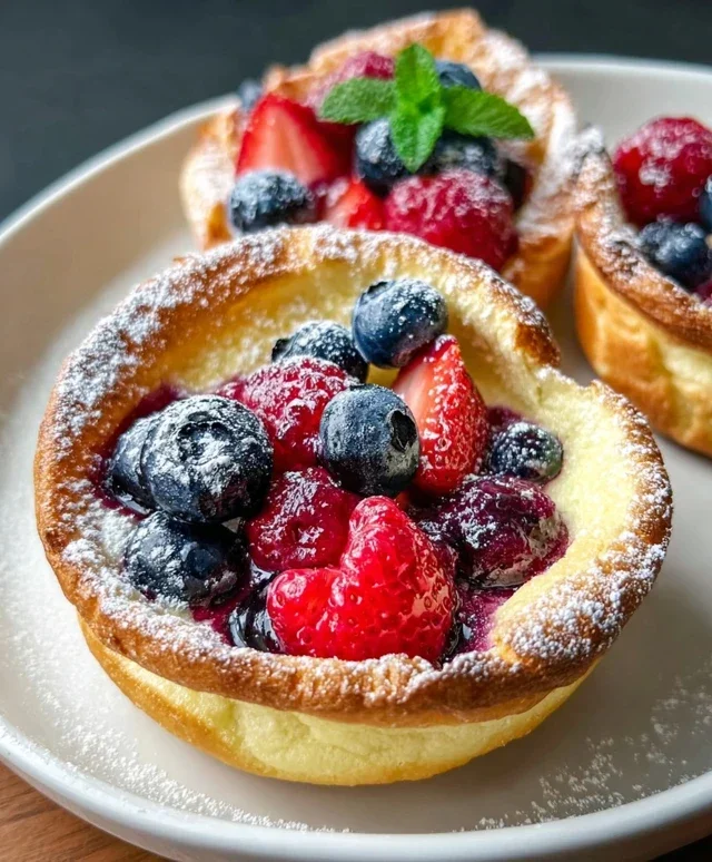 Mini Berry Dutch Babies