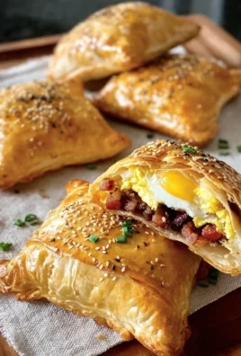 Breakfast Pockets Beef Beef Bacon Egg