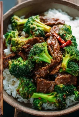 Chinese Beef and Broccoli (牛肉炒西兰花)