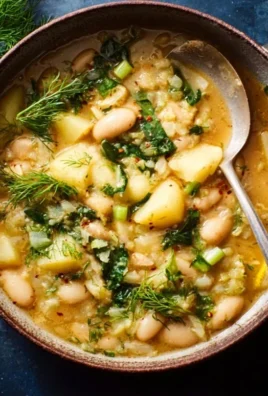 Lemon-Dill White Bean & Potato Soup