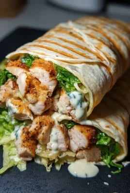 Chicken Caesar Wraps