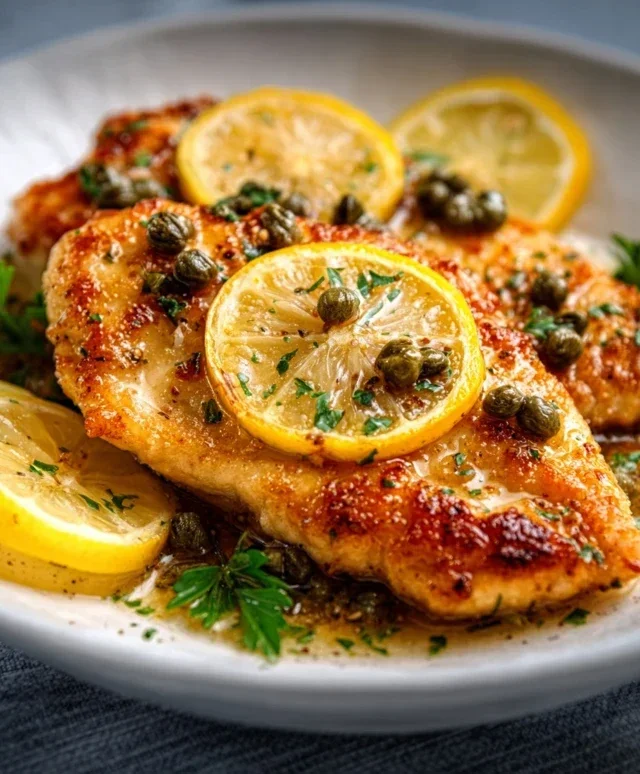 Lemon Chicken Piccata