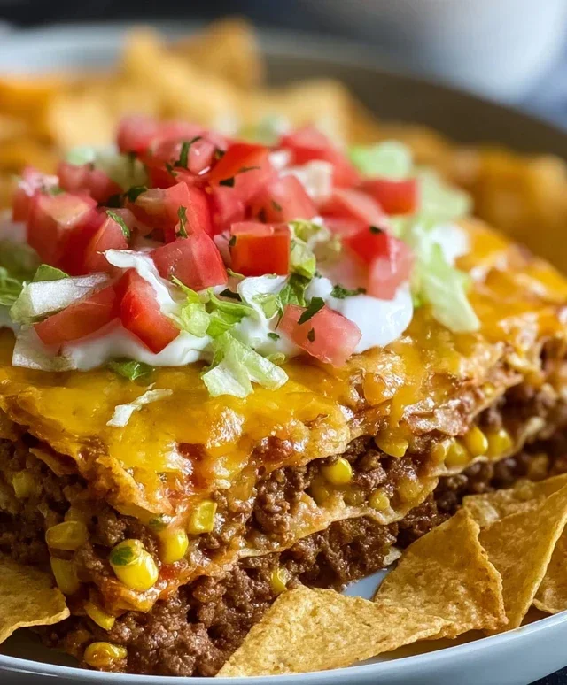 Walking Taco Casserole
