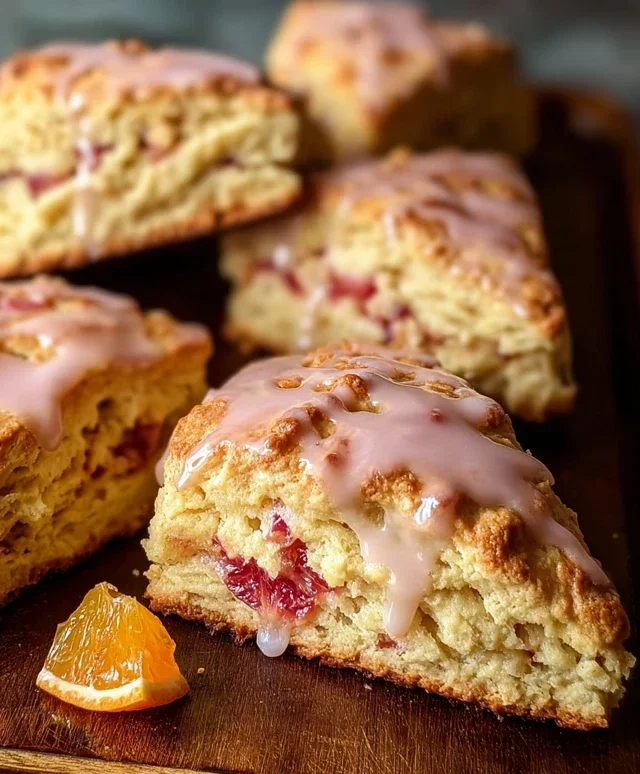 Blood Orange Scones