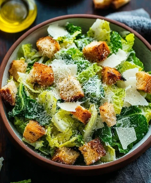 Classic Caesar Salad Croutons
