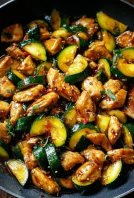 Chicken Zucchini Stir Fry