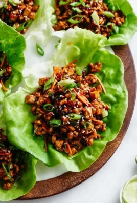 Tofu Lettuce Wraps