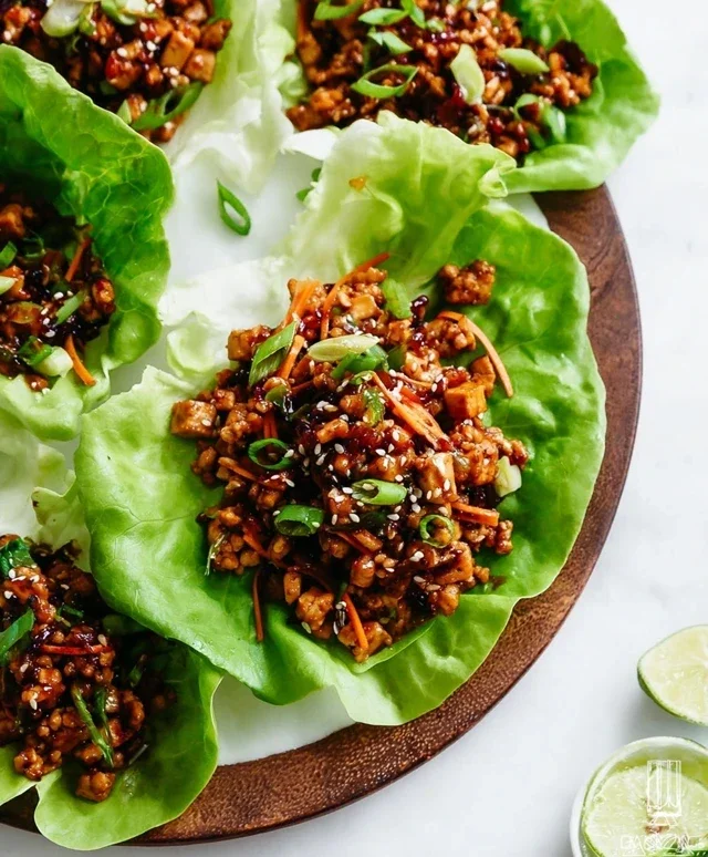 Tofu Lettuce Wraps