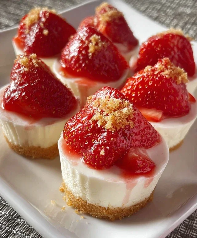 Cheesecake Deviled Strawberries