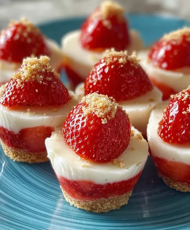 Cheesecake Deviled Strawberries