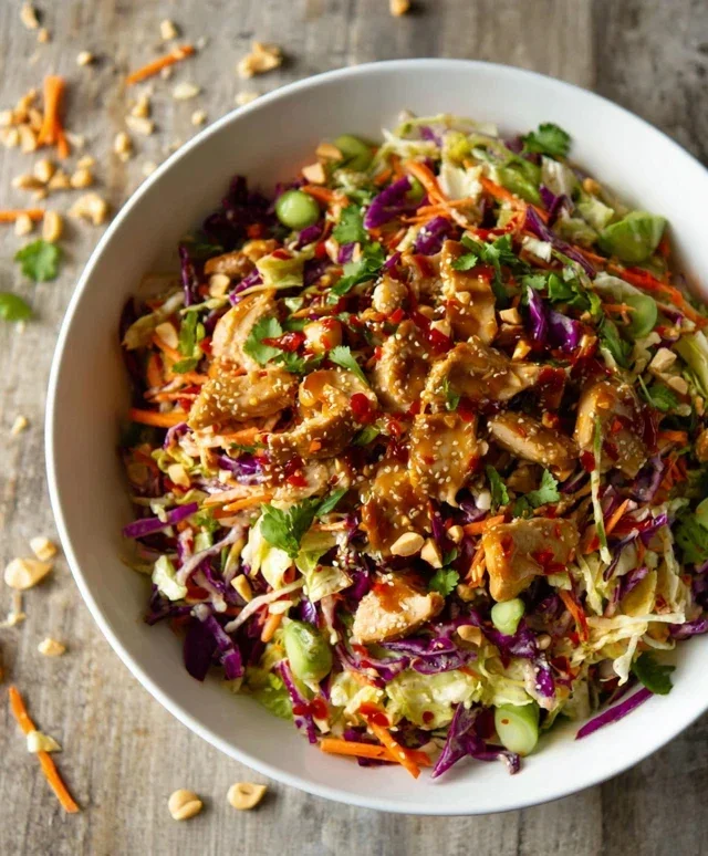 Asian Chicken Crunch Salad